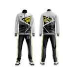 Black,Yellow & Grey Custom Track Suit Modern Graphic Edition