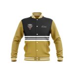 Custom Black & Gold “Warrior Spirit” Performance Letterman Jacket