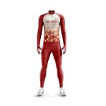 Custom Maroon & Cream “cadiz sports” Full Body Sublimated Thermal Suit