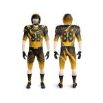 American Football Uniform Black & Gold