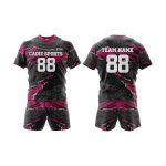Black & Pink Digital Camo Rugby Kit