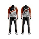 Black, White & Brown Sublimated Warmup Set