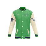 Custom Green & Cream Philadelphia Varsity Jacket
